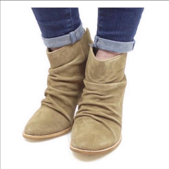 Splendid Rodeo Suede Bootie Size 6 - Picture 2 of 7